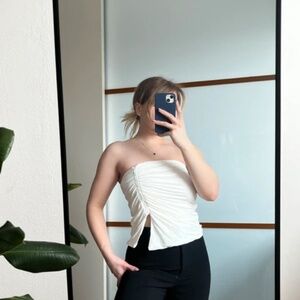 White Brandy Melville Tank Top